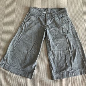 Level 99 wide leg below the knee crops from Anthropologie